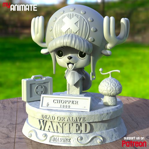 👤 CHOPPER BUST - 3D PRINTABLE FIGURE・ 3D File for 3D printing・Cults