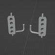 screen.png 1955 Chevy Adjustable Lowering Spindles - 1/25 Scale Model Parts