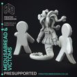 medusabread-4.jpg Gingerbread Medusa and Victoms - Possessed Bakery - PRESUPPORTED - Illustrated and Stats - 32mm scale