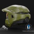 10003-1.jpg Halo Infinite Master Chief Helmet - 3D Print Files