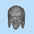 9.jpg STL printable Aviator skull and Eddy head for Wild Willie Driver KIT