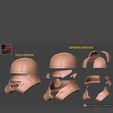 28.jpg First Order JET TROOPER Helmet - Stormtrooper Corp - STARWARS 3D print model