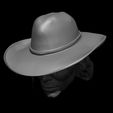 10.jpg Michael Jackson Headsculpt - Hat Version - 1:6 & 1:12 Scale STL & OBJ