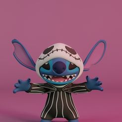 Stitch-Jack-Cloth.jpg Fichier STL Vêtements Stitch Jack・Plan à imprimer en 3D à télécharger