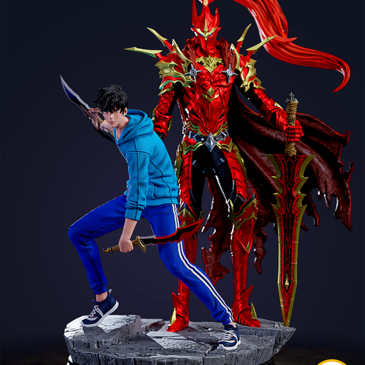 igrisさん専用 🎨 Igris - Solo Leveling - FAN ART・ 3D File for 3D printing・Cults