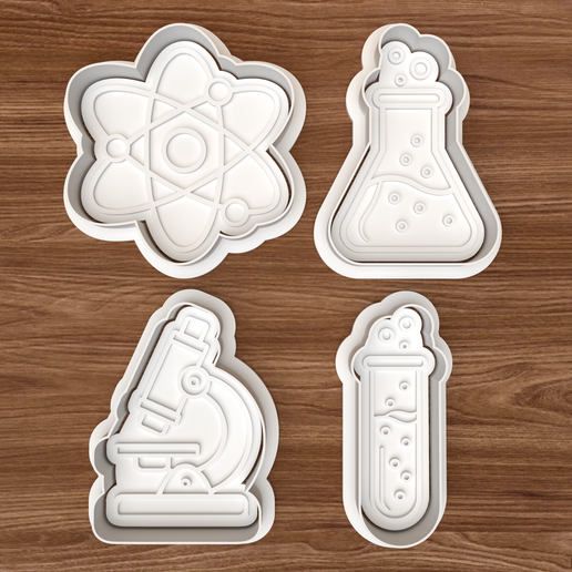 Science Lab Cookie Cutter Set