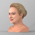 untitled.1516.jpg Meryl Streep bust ready for full color 3D printing