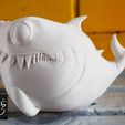 10.jpg Fat chibi shark 3D print model