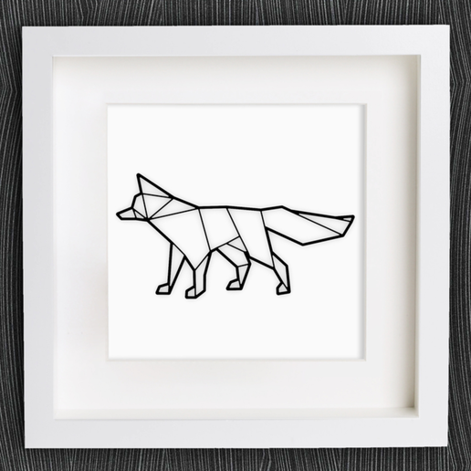 Customizable Origami Fox