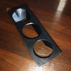 photo_2023-05-15_14-22-59.jpg STL file Cup holder for Audi 80 B3 B4 100 C3・Template to download and 3D print