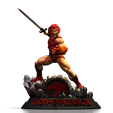 battle-cat-final.824.png LionO Mirror Red Thundercats STL 3d printing Collectibles by CG Pyro