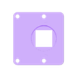 camera_front_8mm.stl Printable M12 Lens mount for Pi camera v2 (8Mpix) + gopro mount case