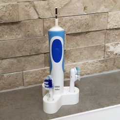 Support_SB.jpg STL file Electric toothbrush holder brush holder・3D printing idea to download