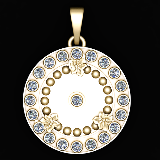 18K Gold Organic Lattice Statement