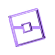 logo Roblox.stl Set x4 ROBLOX cutters