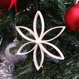 20161218_083318.jpg Fichier STL gratuit Fleur de Noël au Centre Ball・Design pour imprimante 3D à télécharger