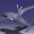 9.jpg Taking a Closer Look: 3D Model of Bayraktar Akinci UAV Drone Structure