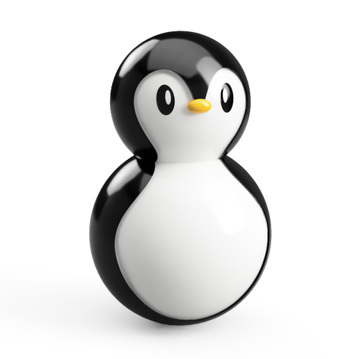 Penguin Buddy 3D model