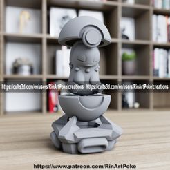 Chikorita-in-the-pokeball-from-pokemon-1.jpg STL file Chikorita in the pokeball from pokemon・Design to download and 3D print