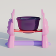untitled.png 3D printable cat food bow without suports 3D print model