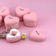 IMG_0365.jpg Clicky heart macaron keychain