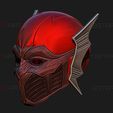 02.jpg Red Death Batman Mask - Flash Mask - DC Comics 3D print model