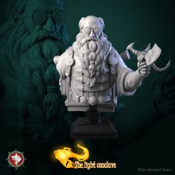 Alchemist_bust_V1.jpg Archivo 3D Busto Arri Alchemist preinstalado・Modelo para descargar y imprimir en 3D