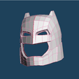 PERS-ARMORED.png BATMAN V SUPERMAN (2016) ARMORED BATMAN HELMET LOW POLY