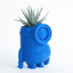 Capture d’écran 2017-02-21 à 17.35.44.png Descargar archivo STL gratis Pot forma Minion Prehistoriatone age planter • Diseño imprimible en 3D, yoyo-31
