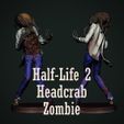thumbnail.jpg Half Life 2 Headcrab Zombie - Estatua Coleccionable