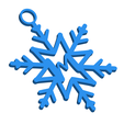 MSnowflakeInitialGiftTag3DImage.png Letter M - Snowflake Initial Gift Tag Ornament