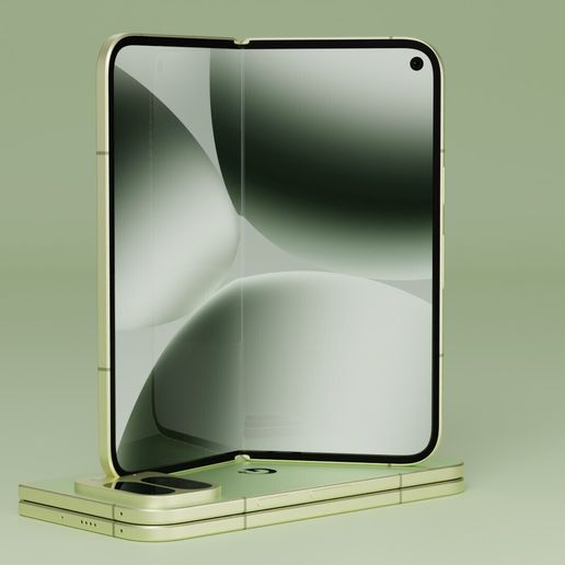 📱 Google Pixel 10 Pro Fold Jade・ STL File for 3D printing・Cults