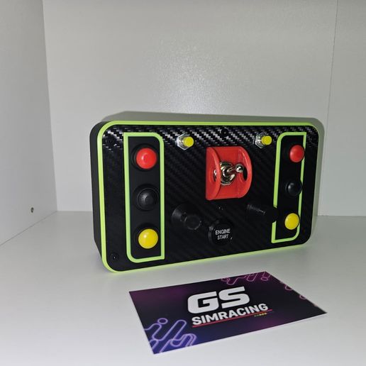 📦 Button box Simracing・ STL File for 3D printing・Cults