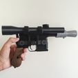 IMG_1483.JPG Descargar archivo STL gratis Han Solo DL-44 Pistola Blaster Pesado - kit de modelo 3D・Modelo para la impresora 3D, 3DMXStudio