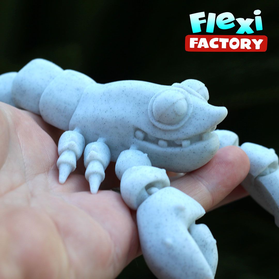 A.jpg Download STL file Cute Flexi Print-in-Place Lobster • 3D print object, FlexiFactory