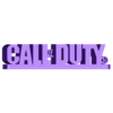 1. call of duty.stl CALL OF DUTY: MODERN WARFARE II (RGB) 🎅