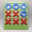 IMG_6528.jpeg Free STL file Magnetic Tic Tac Toe・3D printer design to download