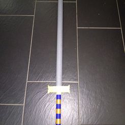 IMG_20181025_222725.jpg Free STL file play-weapon Sword Handle small・Design to download and 3D print