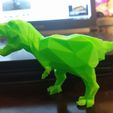 Low-poly t-rex