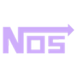 NOS Logo.stl NOS Yerbero Y Azucarero -Nitro Carafe