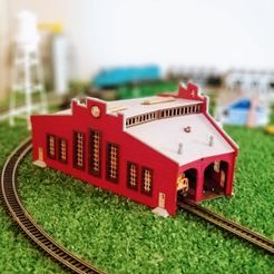 HO Scale Roundhouse