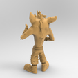untitled.54.png Crash Bandicoot miniature - 3D Model File STL 3D print model