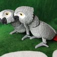 IMG_20241114_141847693.jpg Африканская серая шарнирная фигурка