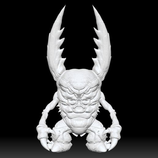 127 pinsir 3D model