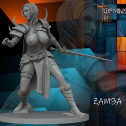 ZAMBA-DESNUDA.jpg VIKING WARRIOR WAR HAMMER RPG TABLETOP TOPLESS