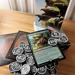 6.jpg Файл STL Жетоны Magic The Gathering・3D-печать дизайна для загрузки