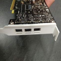 IMG_20211229_191501.jpg Бесплатный STL файл Низкопрофильный кронштейн для PNY Quadro T400 ou T600・Дизайн 3D-печати для загрузки