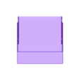 bottom v3.STL Blank Cubed EDH COMMANDER DECK BOX MTG 100+ pokemon tcg ccg card game deckbox