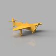 Avion_Jouet.jpg Free STL file Yper Z plane・3D printing design to download