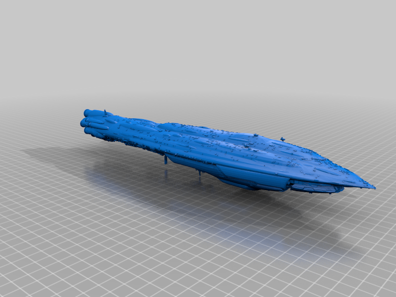 Free 3D file Repaired Raddus MC85 Star Cruiser・3D print object to ...